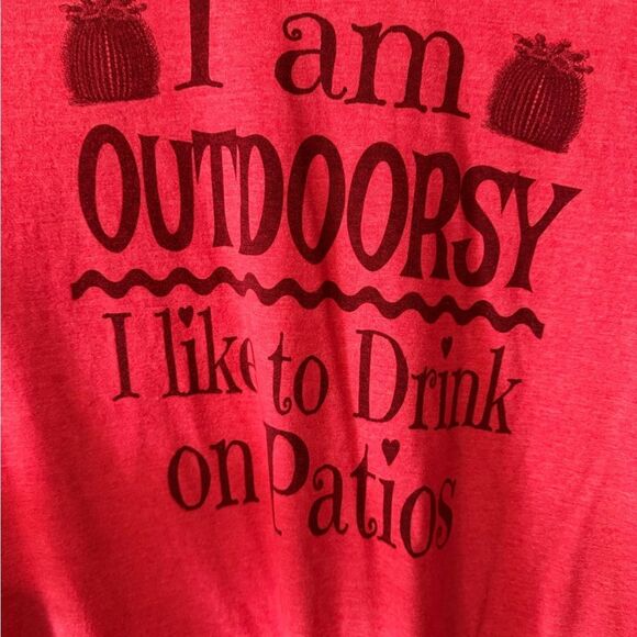 Red Graphic T-Shirt - Picture 1 of 4